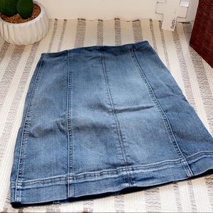 Wonderly denim mini skirt